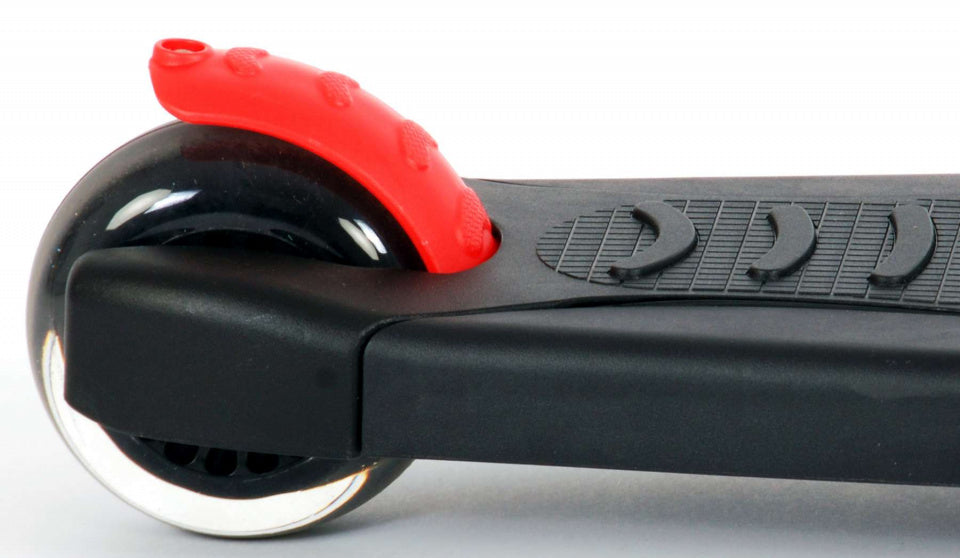 kinderstep Future Junior Voetrem Zwart/Rood