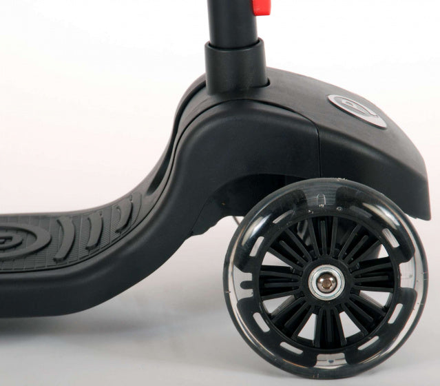 kinderstep Future Junior Voetrem Zwart/Rood
