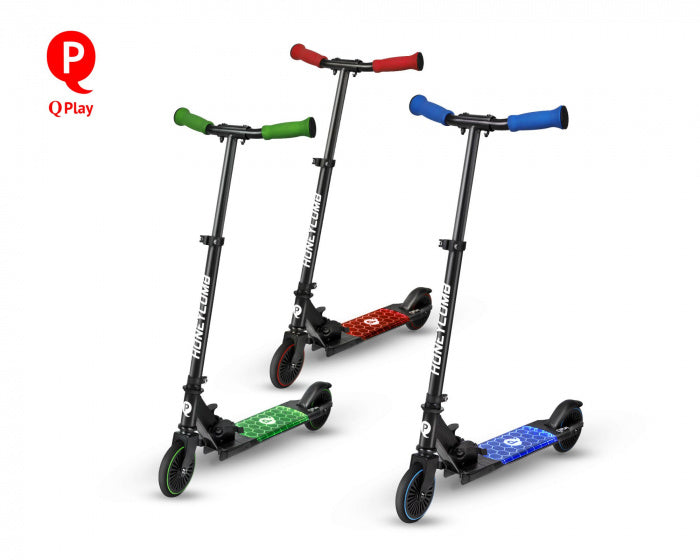 Honeycomb Junior Voetrem Zwart/Blauw