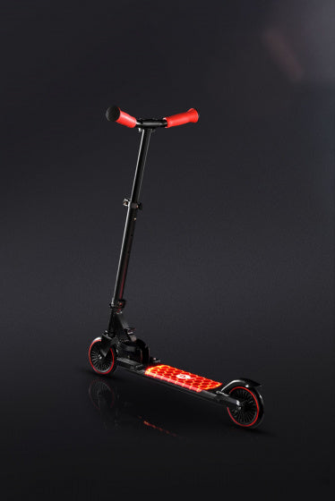 Honeycomb Junior Voetrem Zwart/Rood