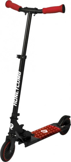 Honeycomb Junior Voetrem Zwart/Rood