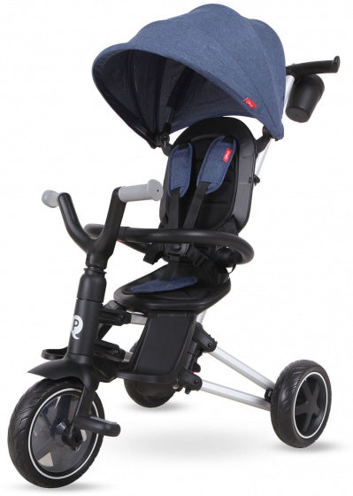 driewieler Nova 4-in-1 Jongens Zwart/Blauw