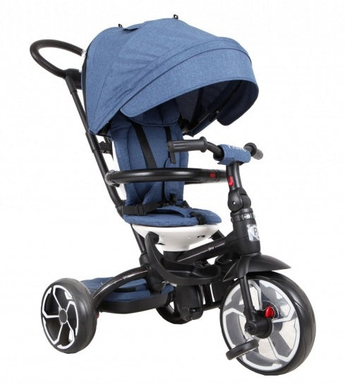 Prime 4-in-1 driewieler Junior Blauw/Zwart