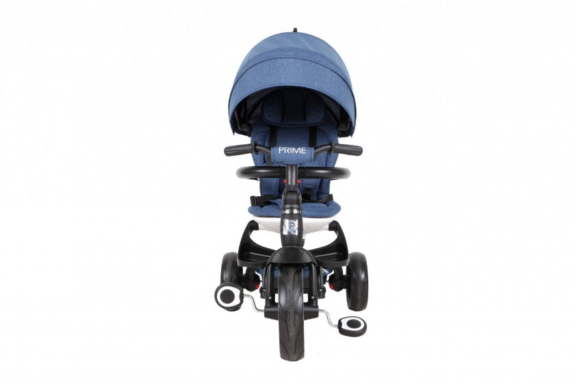 Prime 4-in-1 driewieler Junior Blauw/Zwart