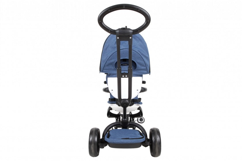 Prime 4-in-1 driewieler Junior Blauw/Zwart