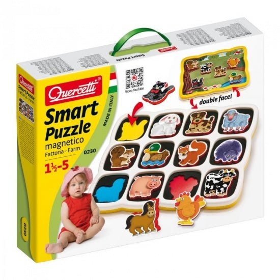 vormenpuzzel Boerderij junior 12 stukjes