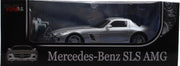 bestuurbare auto Mercedes-Benz SLS grijs 15 cm