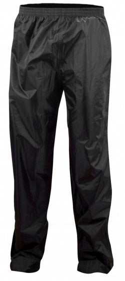 Regenbroek Junior Unisex Zwart Maat 152