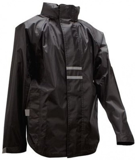 Regenjas Senior Unisex Zwart Maat S