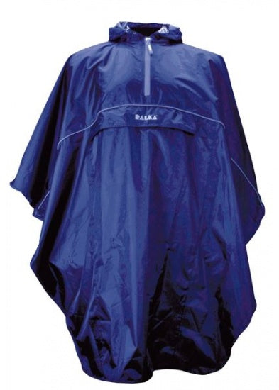Regenponcho Senior One Size Blauw