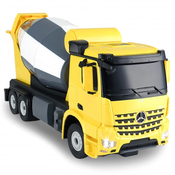 Betonmolen Mercedes-Benz geel 1:24