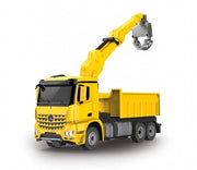 Laadkraan Mercedes-Benz geel 1:24