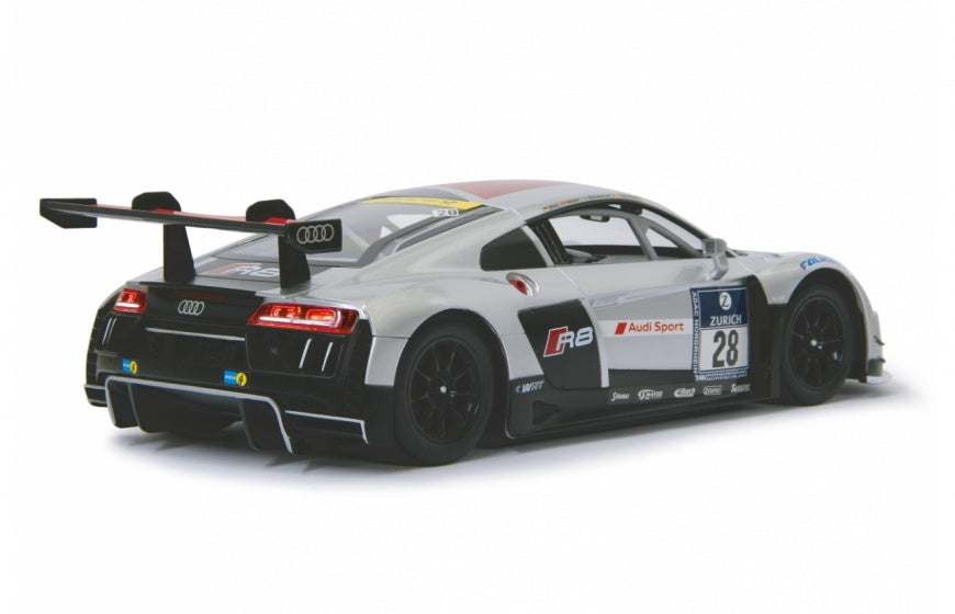 RC Audi R8 LMS Performance jongens 27 MHz 1:14 zilver