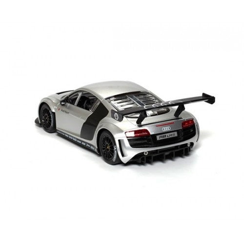 RC Audi R8 zilver 30 cm schaal 1:14