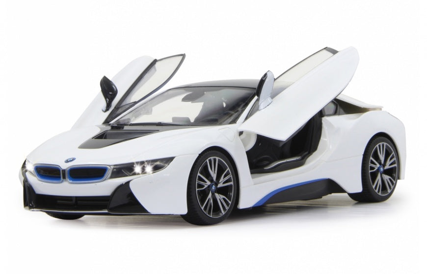 RC BMW I8 - open door jongens wit 1:14