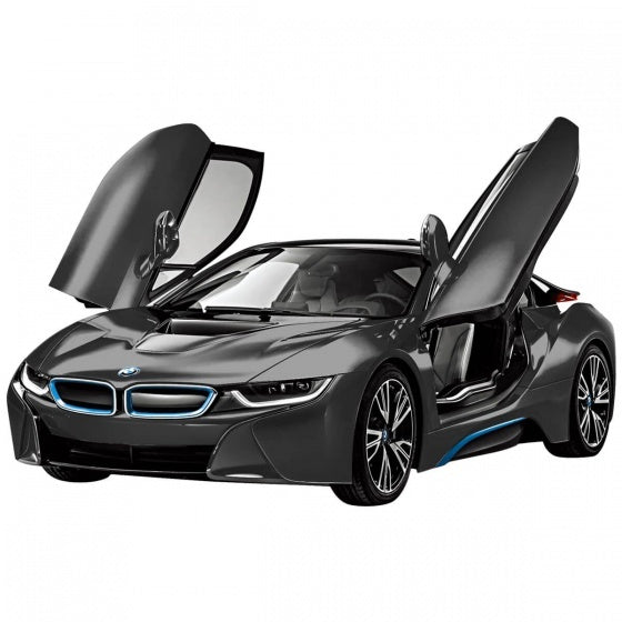 RC BMW i8 schaal 1:14 zwart 30 cm