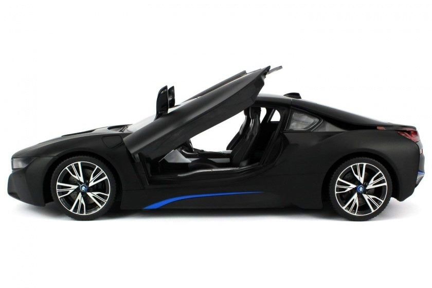 RC BMW i8 schaal 1:14 zwart 30 cm