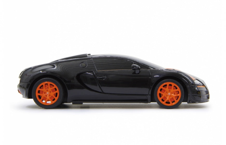 RC Bugatti Grand Sport Vitesse schaal 27 MHz 1:24 zwart