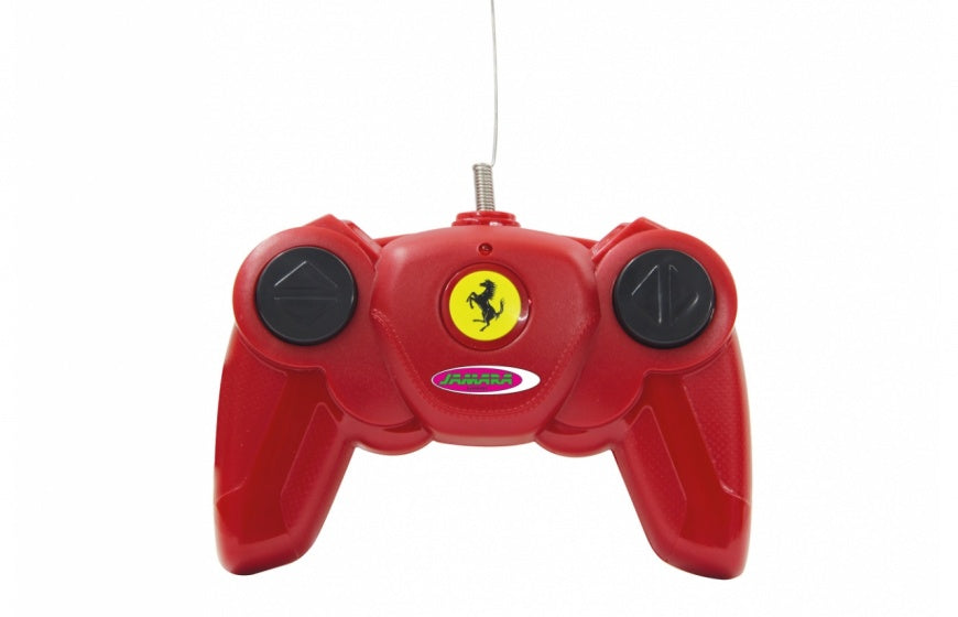 RC Ferrari 458 Speciale jongens 27 MHz geel 1:24