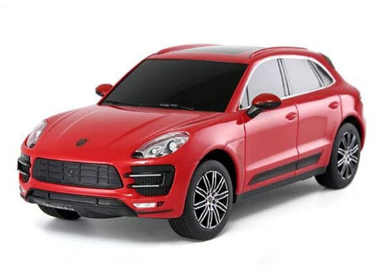 RC Porsche Macan 30 cm schaal 1:14 rood