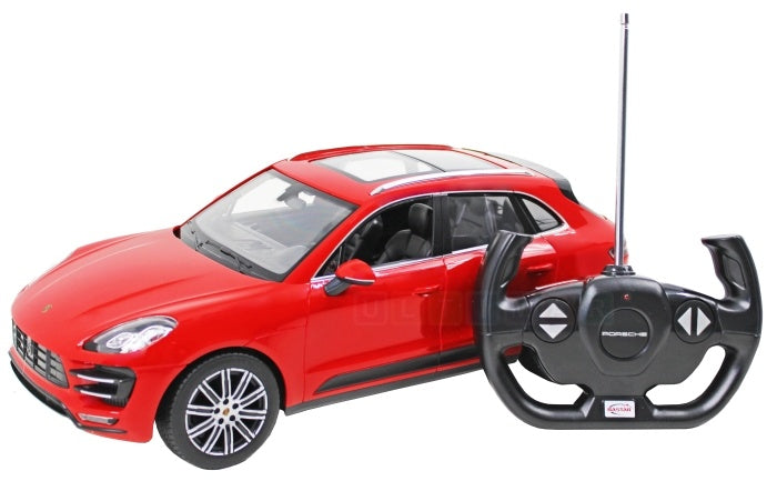 RC Porsche Macan 30 cm schaal 1:14 rood