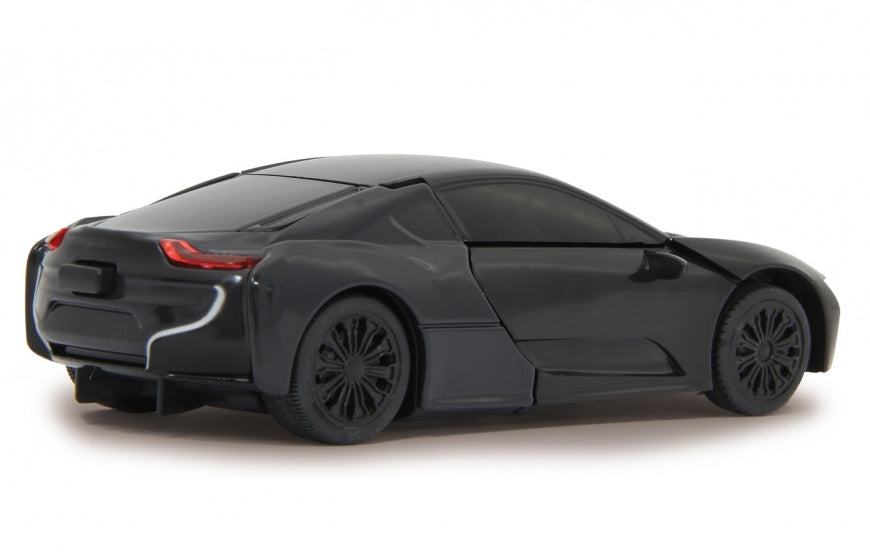 Robicar Die Cast transformer jongens 1:32 zwart