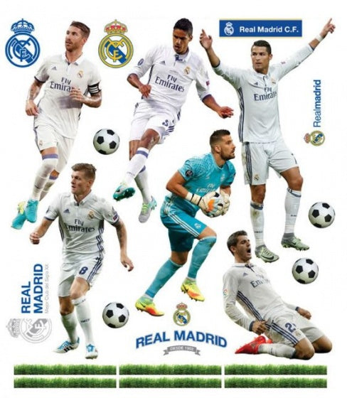muursticker 11 spelers 2 stickervellen