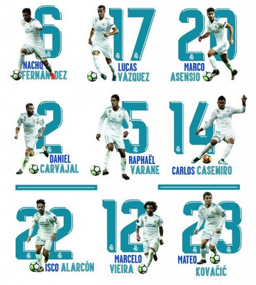 muursticker 16 spelers en logo 2 stickervellen