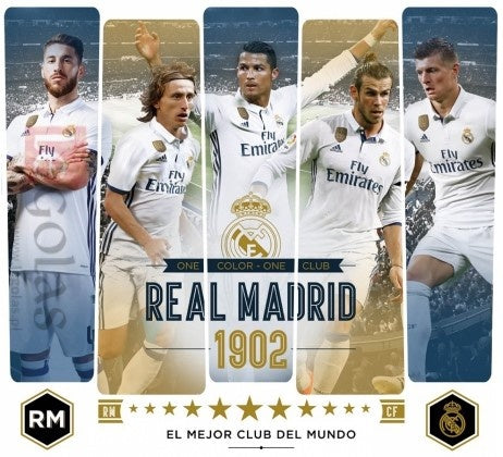 muursticker 5 spelers