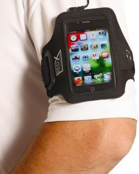 Iphone 5 Armband Zwart/Grijs