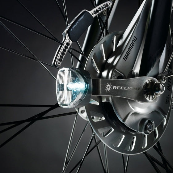 verlichtingsset SL150 Steady Light dynamo V-brakes zwart