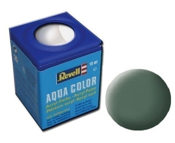 Aqua Color waterverf groengrijs mat 18ml