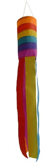 vlieger Wind Sock 60 cm junior nylon multicolor