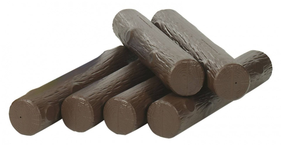 boomstammen RollyTimber bruin 6 stuks