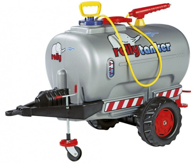 giertank RollyTanker met pomp junior zilver