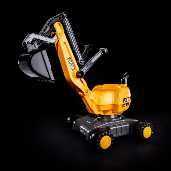 graafmachine RollyDigger JCB 102 x 74 cm geel