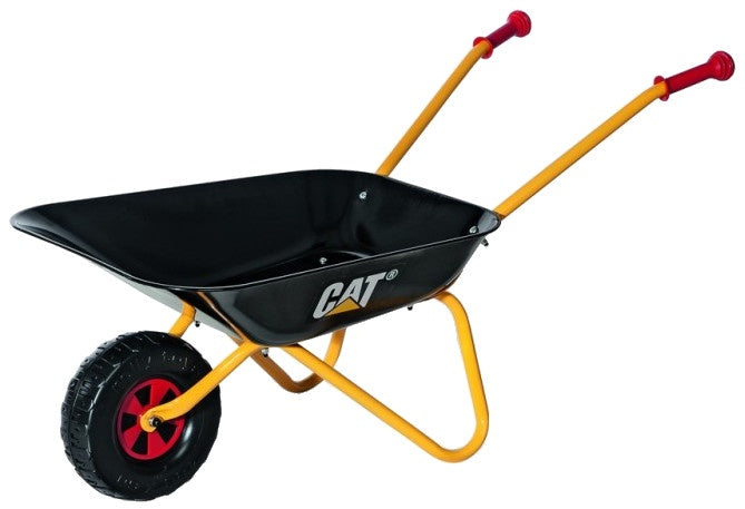 stalen kruiwagen Cat zwart