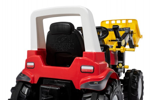 traptractor met lader Steyr rood/zwart 146 x 52