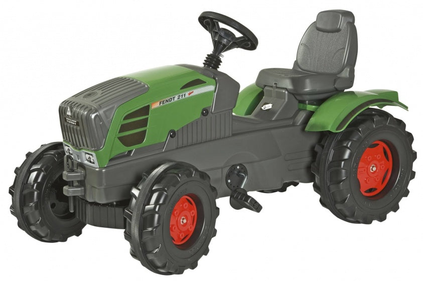 traptractor RollyFarmtrac Fendt 211 junior groen/grijs
