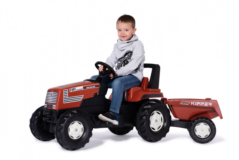 traptractor RollyFarmtrac Fiat Centenario 150 cm rood