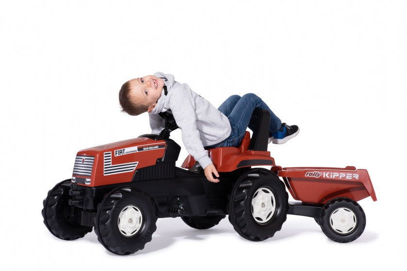 traptractor RollyFarmtrac Fiat Centenario 150 cm rood