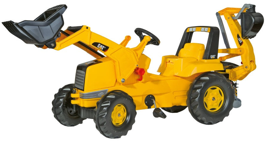 traptractor RollyJunior Cat geel