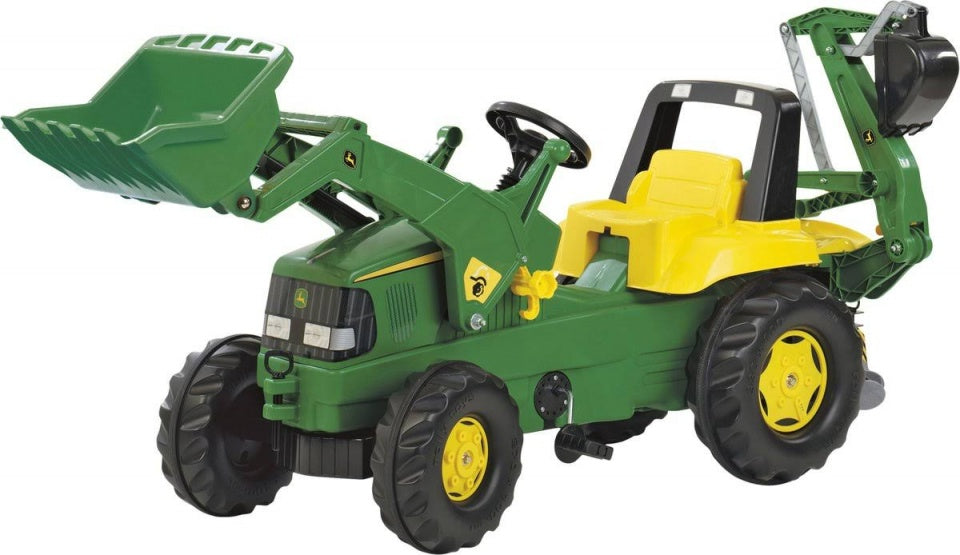 traptractor RollyJunior John Deere groen