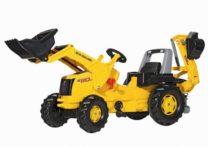 traptractor RollyJunior New Holland geel