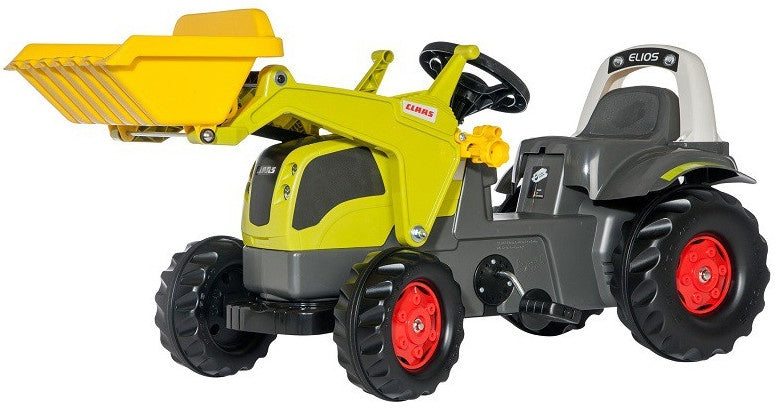 traptractor RollyKid Claas Elios junior grijs/groen