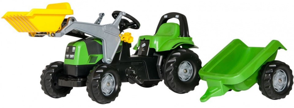 traptractor RollyKid Deutz-Fahr junior groen
