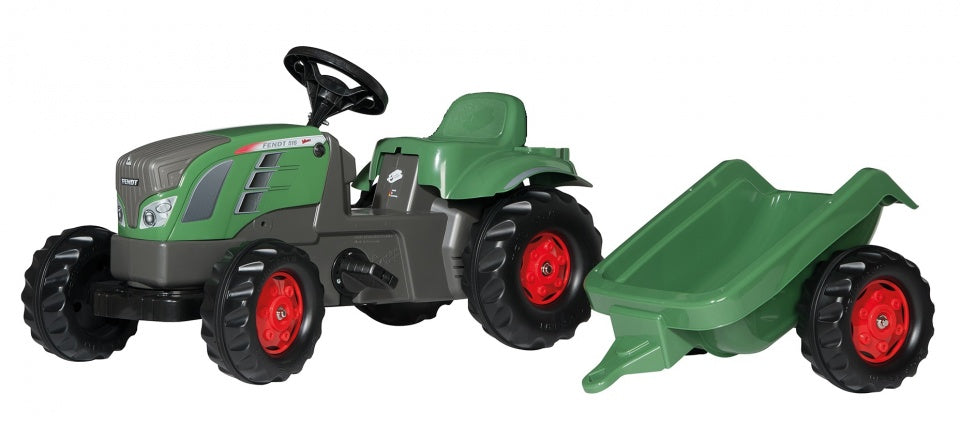 traptractor RollyKid Fendt 516 Vario junior groen/grijs