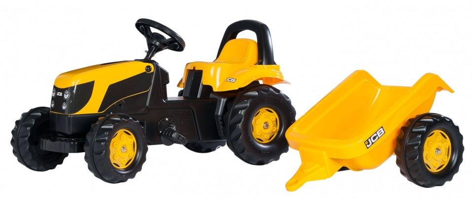 traptractor RollyKid JCB junior geel