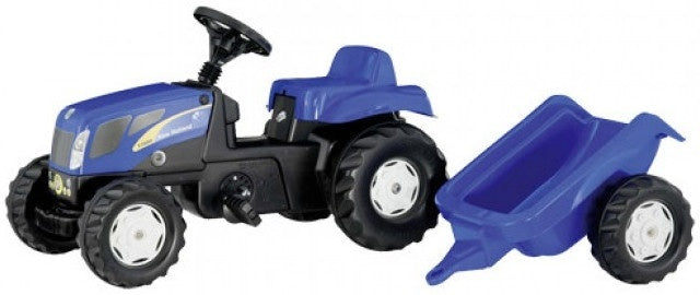 traptractor RollyKid New Holland T7040 junior blauw