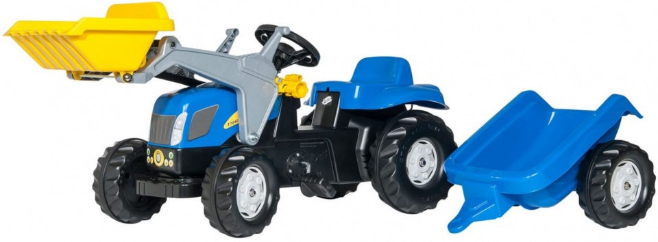 traptractor RollyKid NH T7040 junior blauw
